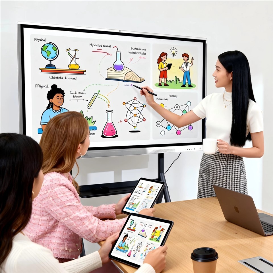 Bwrdd Digidol Clyfar ar gyfer Addysgu